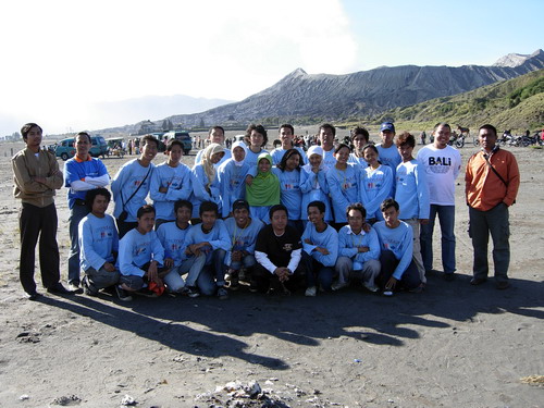 Penutupan di kawah Gn Bromo